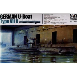 Maqueta U-Boat Type VII D Minenleger U Boat