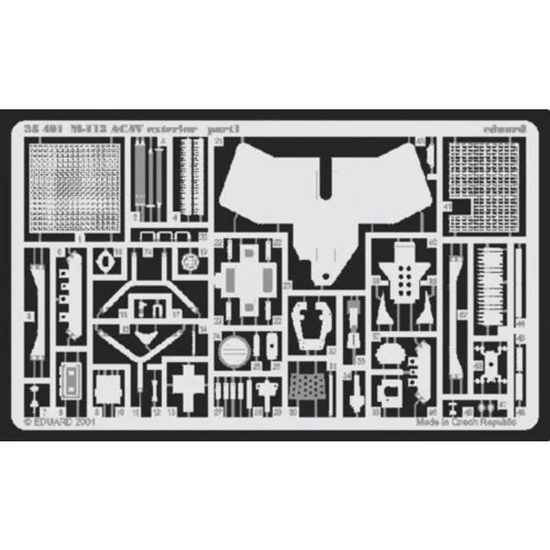 M113 ACAF exterior (diseñado para ser ensamblado con maquetas de Tamiya kit TA35135)
