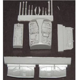 Lockheed Martin F-16I wheel bay (diseñado para ser ensamblado con maquetas de Hasegawa)