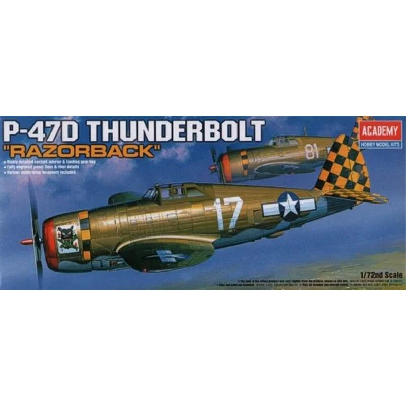 Republic P-47D Thunderbolt Razorback (WAS AC2175) Republic P-47D Thunderbolt Razorback (WAS AC2175)