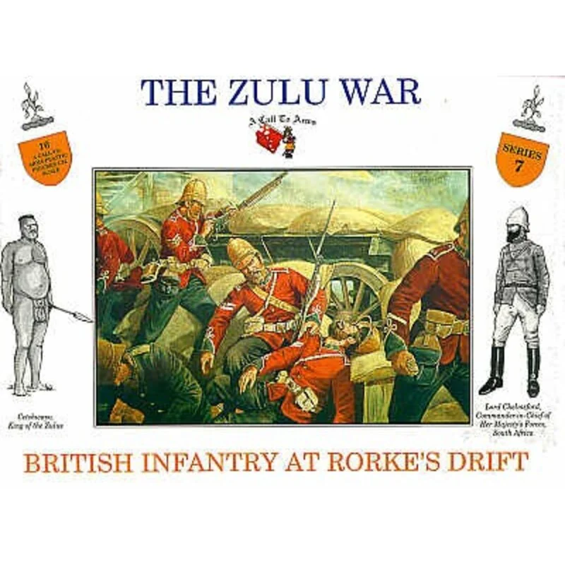 British at Rourkes Drift 16 figures British at Rourkes Drift 16 figures