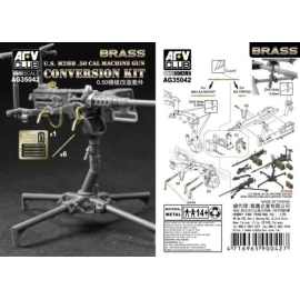 M2HB 0,50 Cal Gun Kit de conversión Brass Machine