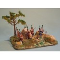 French Chasseurs in action poses. 32 figures per box French Chasseurs in action poses. 32 figures per box