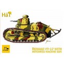 WWI Renault FT-17 with Hotchkiss machine gun WWI Renault FT-17 with Hotchkiss machine gun