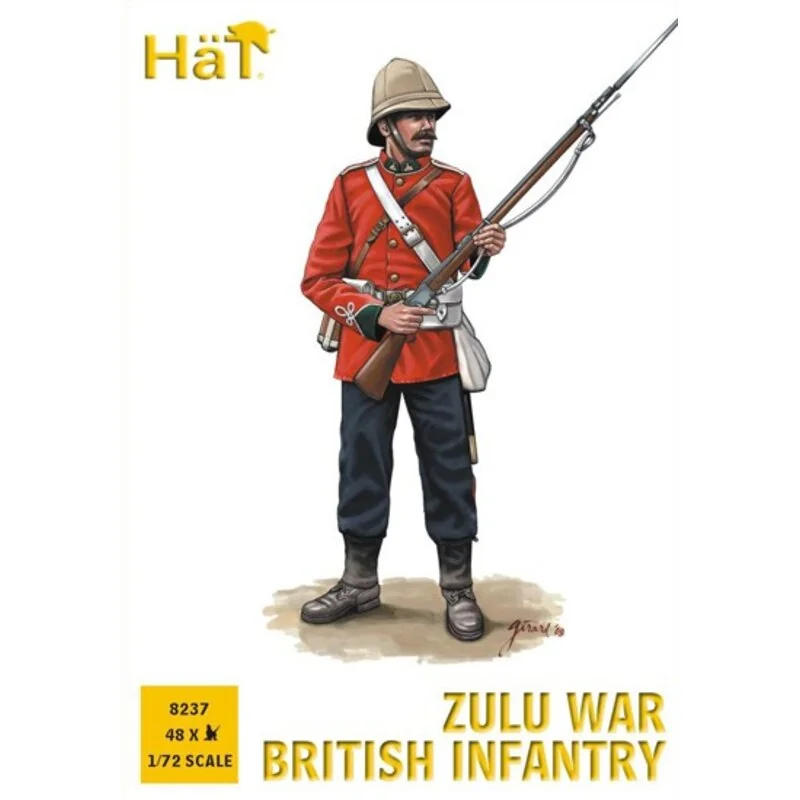 Zulu War British Infantry x 48 figures