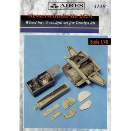 Messerschmitt Me 262A cockpit & wheel bay (diseñado para ser ensamblado con maquetas de Tamiya)