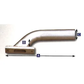 TUBO DE ESCAPE DOBLADO ST G4500
