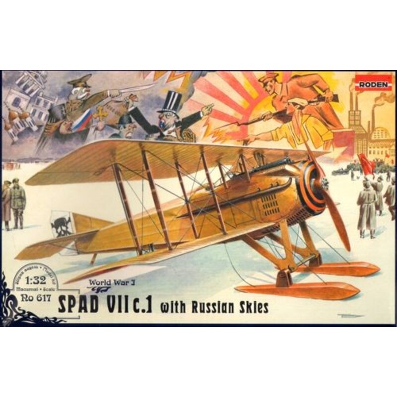 Spad 7 Imperial Rusa Servicio Aéreo