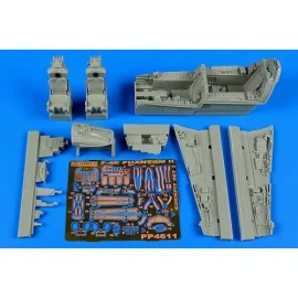 Conjunto cabina McDonnell F- 4C Phantom II (diseñado para ser utilizado con los kits de la Academia)