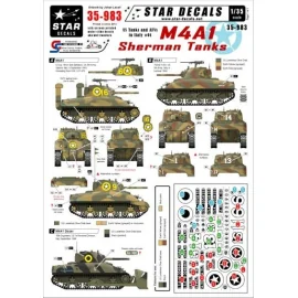 Tanques EE.UU. M4A1 Sherman en Italia