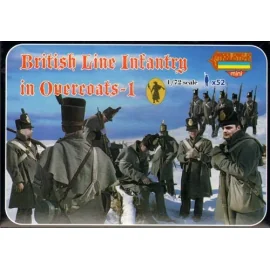 Napoleónica Infantería de Línea Británica en Abrigos 1
