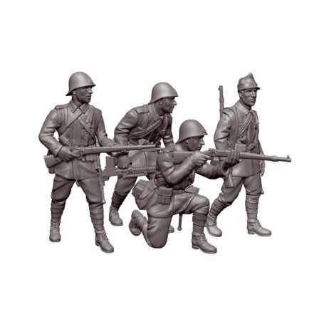 Figuras infantería rumana