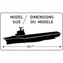 1:400 Charles De Gaulle aircraf carrier 1:400 Charles De Gaulle aircraf carrier