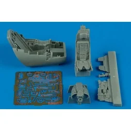Saab J-35 Draken cockpit set (diseñado para ser ensamblado con maquetas de Hasegawa)