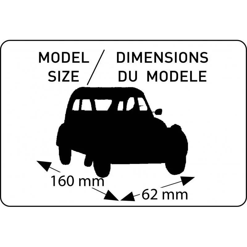 2 Cv Citroën 1:24