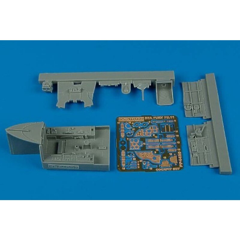 Hawker Sea Fury cockpit set (diseñado para ser ensamblado con maquetas de Trumpeter)