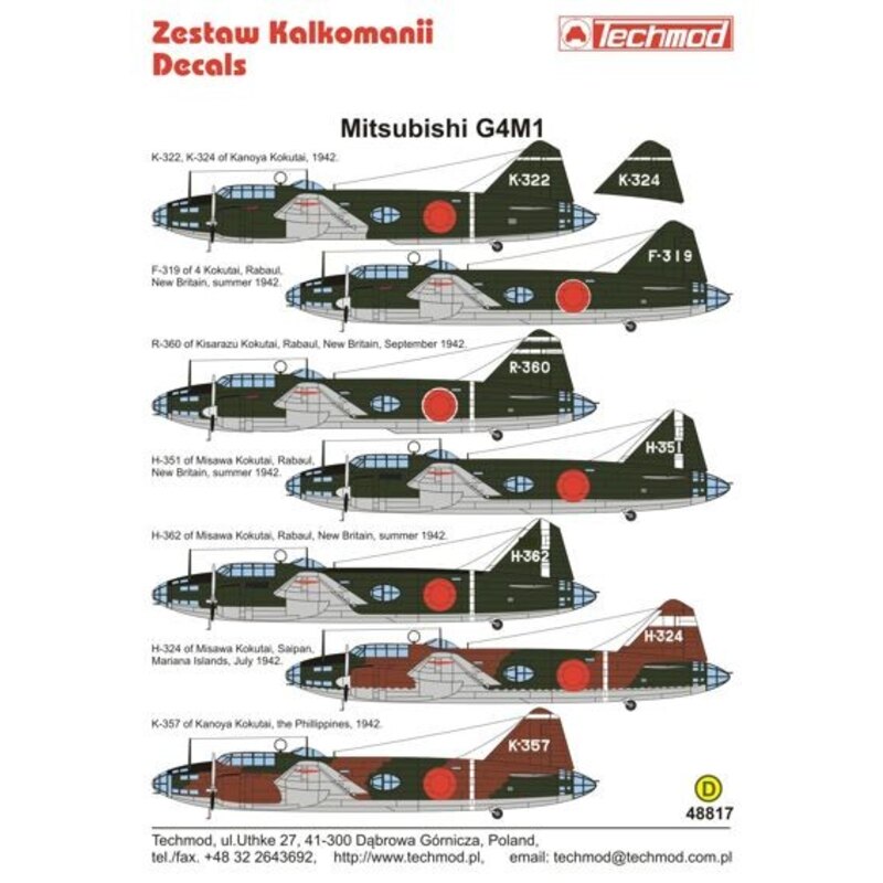 Mitsubishi G4M1 Betty Pt 2 Mitsubishi G4M1 Betty Pt 2