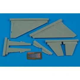 Saab J-35 Draken wing set (diseñado para ser ensamblado con maquetas de Hasegawa)