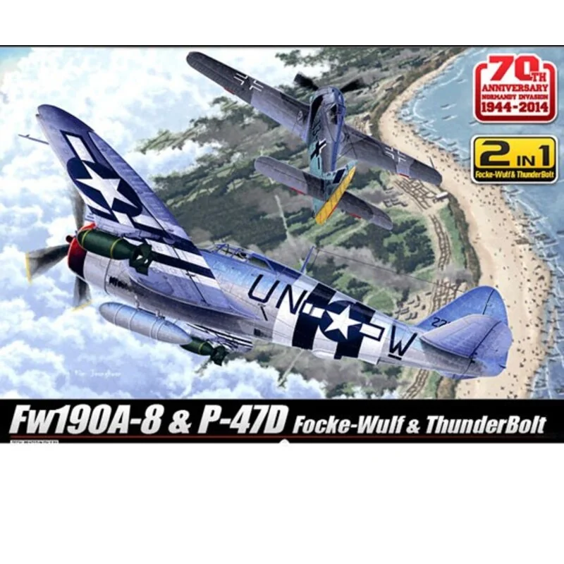 D-DAY-47 y P-8 Combo FW190A