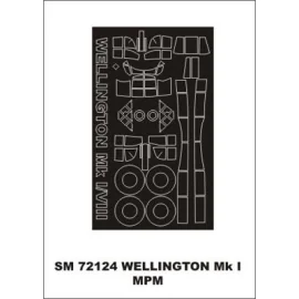 Vickers Wellington Mk.I / Mk.VIII (exterior) (diseñado para ser la agricultura con kits MPM)