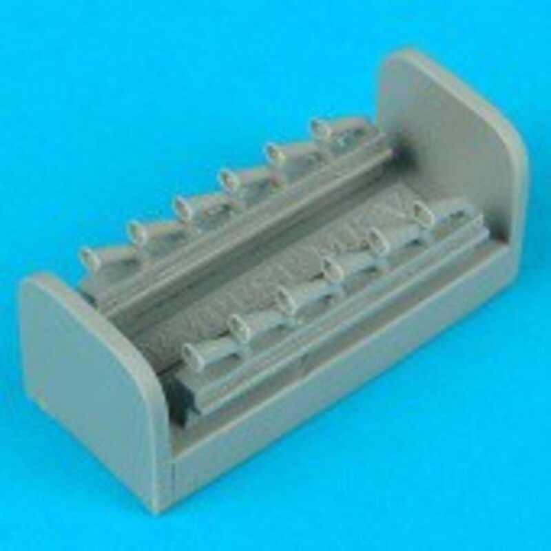 Hawker Tempest Mk.V exhaust (diseñado para ser ensamblado con maquetas de Eduard)