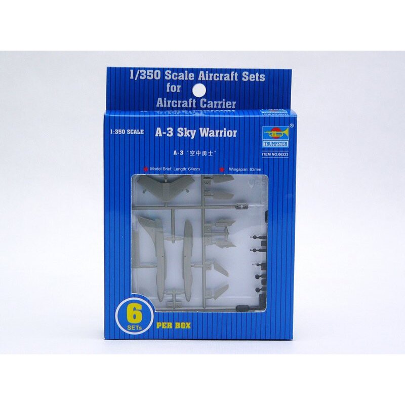 Douglas A-3D Skywarrior x 6 sets per box