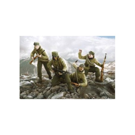 Figuras 1/35 WWII German Mountain Infantry (6) (D)