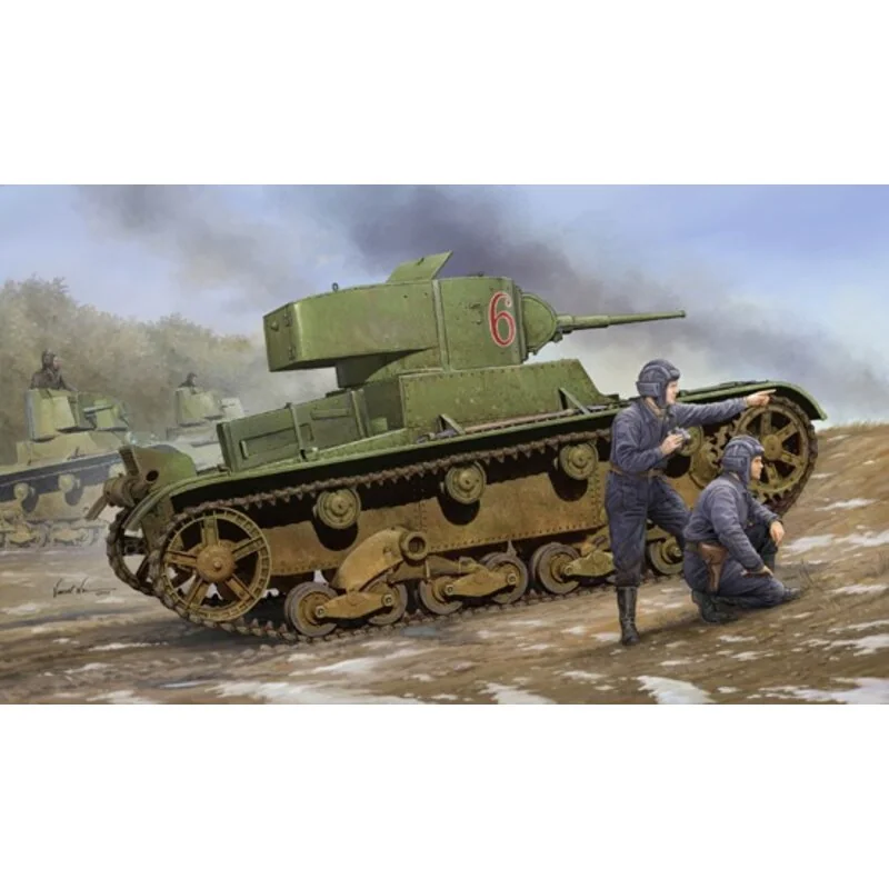 Ruso T- 26 Light Infantry Tank Mod 1933