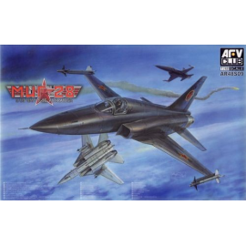 «MiG-28 (F-5E Tiger II) las aeronaves de ficción como se ve en la película Top Gun .