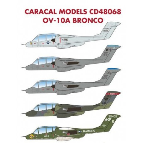  Calcomanía Norte-americano / Rockwell OV-10A Bronco