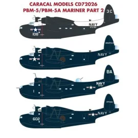 Martin PBM-5 / PBM Mariner-5A - Parte 2Más US Navy opciones de marcado para el / PBM-5A Mariner bombardero PBM-5 patrulla, diseñ