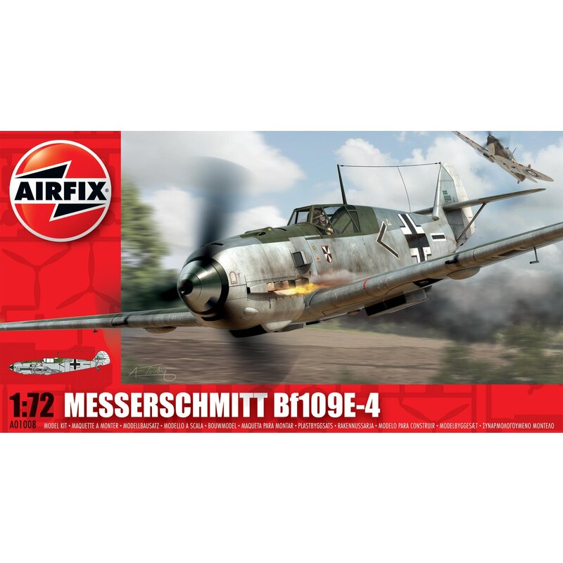 Maqueta de avión Messerschmitt Bf 109E-4 THIS IS A NEW MOULD!!!