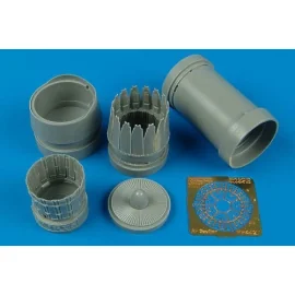 Lockheed Martin F-16C/Lockheed Martin F-16D Fighting Falcon block 52 exhaust nozzle (diseñado para ser ensamblado con maquetas d