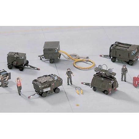 Accesorios para dioramas X72-6 ENGINS US de PISTE