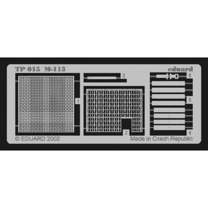 M113 grills (diseñado para ser ensamblado con maquetas de Tamiya)