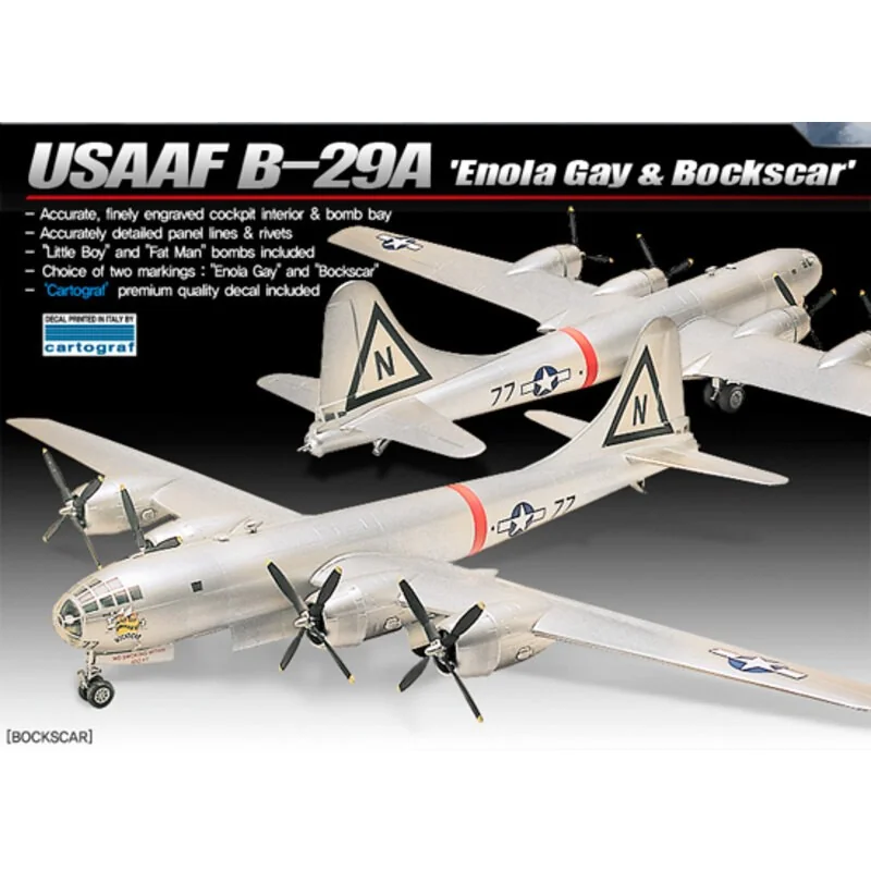 B-29A y ENOLAGAY Bockscar
