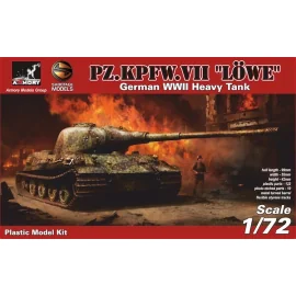 Pz.VII Löwe - tanque prototipo pesado alemán de WWII