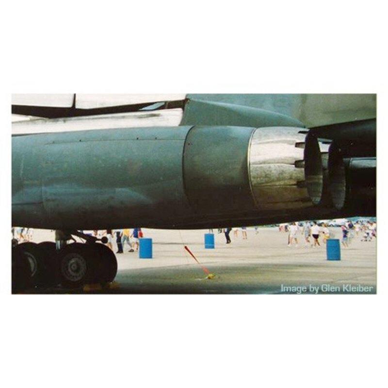 Rockwell B-1B Bombardero de Escape con plumas de pavo (diseñados para ser utilizados con los kits del monograma y Revell) Este c