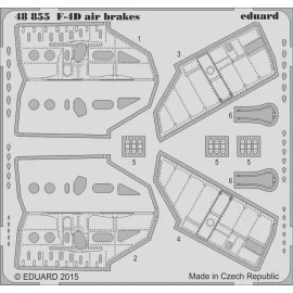 McDonnell F-4D Phantom frenos de aire (diseñados para ser utilizados con los kits de la Academia)