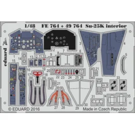 Sukhoi Su-25K interior (diseñado para ser utilizado con los kits de Eduard, KP / KOPRO, OEZ y Smer kits)