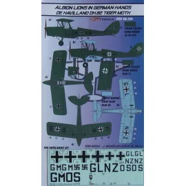 Polilla de tigre de Havilland DH.82 (en manos alemanas) (diseñado para ser utilizado con los kits Smer)