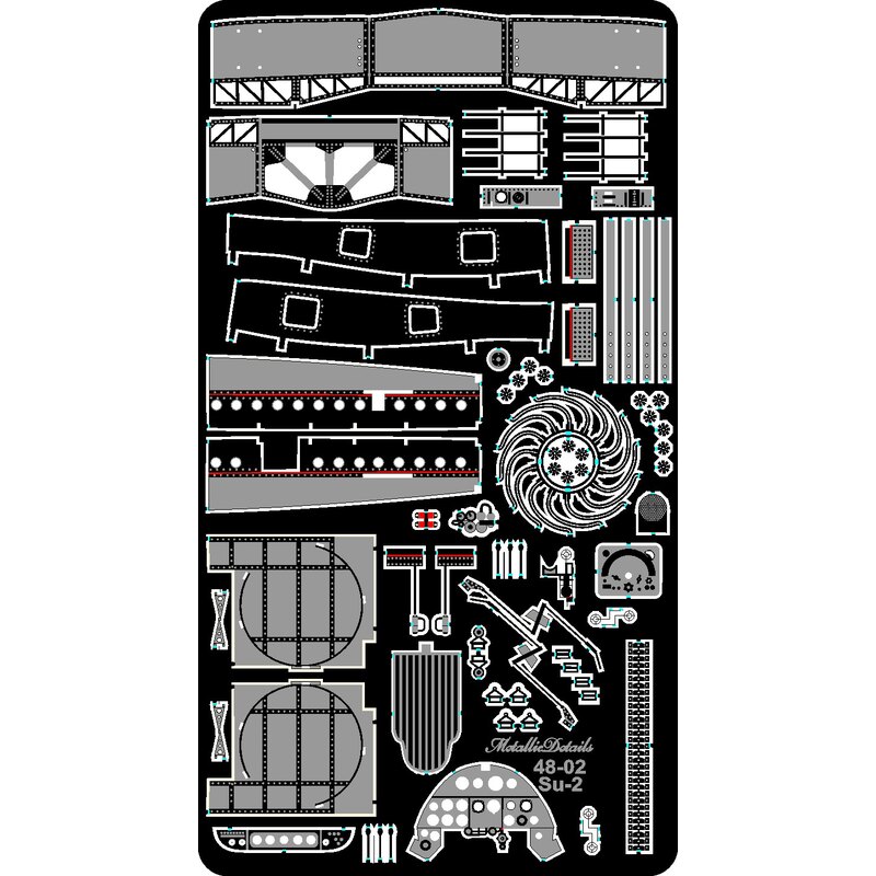 Sukhoi Su-2 (diseñado para ser utilizado con los kits de Zvezda)