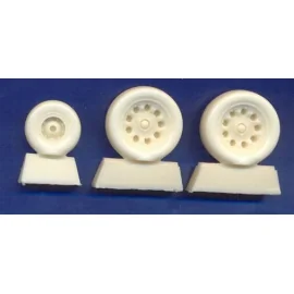Northrop F-5E / F-5N Tiger II Wheels (diseñado para ser utilizado con kits Hasegawa)