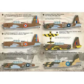 La venganza vultee 1. A-35B de pieza: USAAF No. G (WW, 131589), operado en UK.2. A-35A-VN Parte: USAAC, de serie: P / WW (41-31.