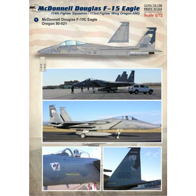 McDonnell F-15C / F-15D Águila Oregon ANG