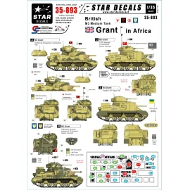 British M3 Grant en África