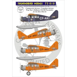Wilfred Wop de mayo Bellanca CH-300 Marcapasos (diseñado para ser utilizado con los kits Khee Kha)