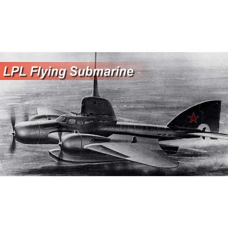 Ushakov LPL Ruso Segunda Guerra Mundial proyecto del submarino volar