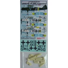 Henschel Hs 126B-1 Estación (diseñado para ser utilizado con los kits de Airfix y Italeri)