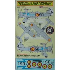 Henschel Hs 123A-1 Angelito en España Vol.5